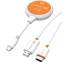 Адаптер ScreenCast Full HD WI-FI 15m USB-C to HDMI Miracast/AirPlay/Chromecast J5create (JVAW62-N)