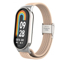 Ремінець до фітнес браслета Armorstandart Braided Solo Loop для Xiaomi Mi Band 8 Pink Sand (ARM69930)