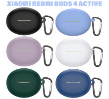 Чохол для навушників BeCover Silicon для Xiaomi Redmi Buds 4 Active Deep Blue (710943)