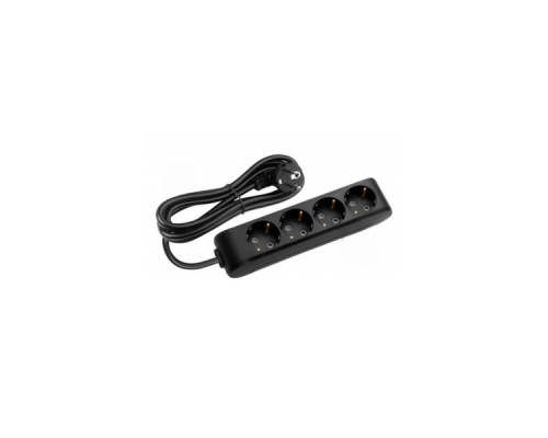 Мережевий подовжувач Panasonic X-tendia із заземленням 4 розетки, 3м (WLTB04432BL-UA)