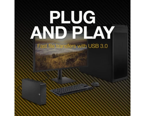 Зовнішній жорсткий диск 3.5" 6TB Expansion Desktop Seagate (STKP6000400)