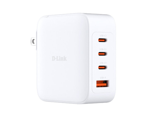 Зарядний пристрій D-Link 3xUSB-C + 1xUSB-A 100W GaN white (DCP-101) Зарядний пристрій D-Link 3xUSB-C + 1xUSB-A 100W GaN white (DCP-101)