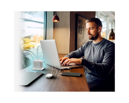 Зарядний пристрій D-Link 3xUSB-C + 1xUSB-A 100W GaN white (DCP-101) Зарядний пристрій D-Link 3xUSB-C + 1xUSB-A 100W GaN white (DCP-101)