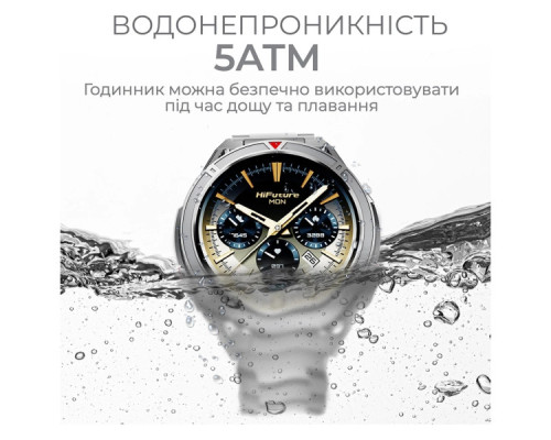 Смарт-годинник HiFuture active black-yellow (active.black-yellow)