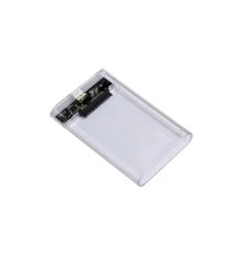 Кишеня зовнішня AgeStar 2.5", USB 3.2, 12.5mm /15mm HDD/SSD Transparent (3UB2P6C (Transparent))