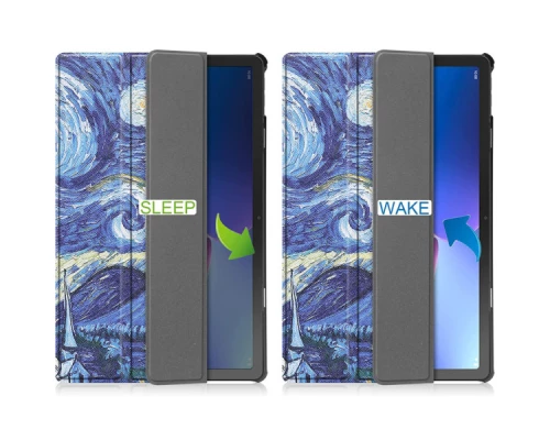 Чохол до планшета BeCover Smart Case Samsung Tab S9 Plus (SM-X810/SM-X816)/S9 FE Plus (SM-X610/SM-X616) 12.4" Night (710379) Чохол до планшета BeCover Smart Case Samsung Tab S9 Plus (SM-X810/SM-X816)/S9 FE Plus (SM-X610/SM-X616) 12.4" Night (710379)