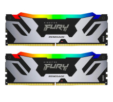 Модуль пам'яті для комп'ютера DDR5 32GB (2x16GB) 6800 MHz Renegade RGB XMP Kingston Fury (ex.HyperX) (KF568C36RSAK2-32)