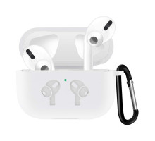Чохол для навушників BeCover Silicon Protection для Apple AirPods Pro White (704505)