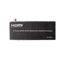 Розгалужувач PowerPlant 2 Ports HDMI eARC (CA914906)