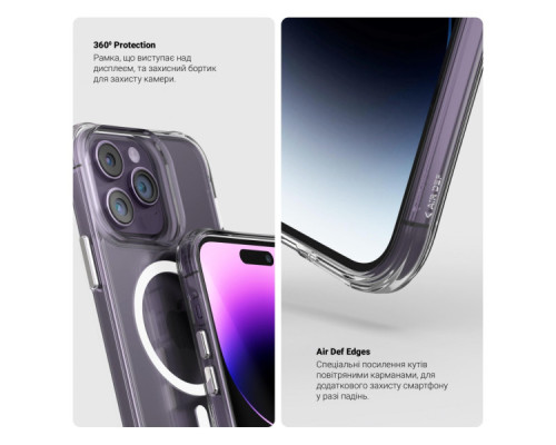 Чохол до мобільного телефона Armorstandart Clear Magsafe Apple iPhone 15 Pro Tansparent (ARM71051) Чохол до мобільного телефона Armorstandart Clear Magsafe Apple iPhone 15 Pro Tansparent (ARM71051)