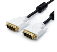 Кабель мультимедійний DVI to DVI 24+1pin, 1.8m Atcom (8057)