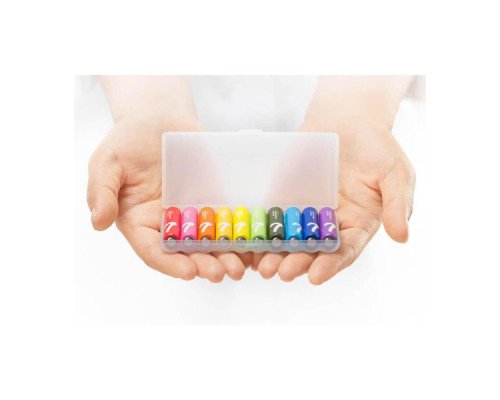 Батарейка CUKTECH AAA rainbow alkaline battery plastic case * 10 (CUKAAB07CNMX)