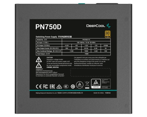 Блок живлення Deepcool 750W PN750D (R-PN750D-FC0B-EU) Блок живлення Deepcool 750W PN750D (R-PN750D-FC0B-EU)