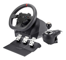 Кермо GamePro RW575PM з педалями та коробкою передач XBOXONE/PS4/PS3/PC/SWITCH (RW575PM)
