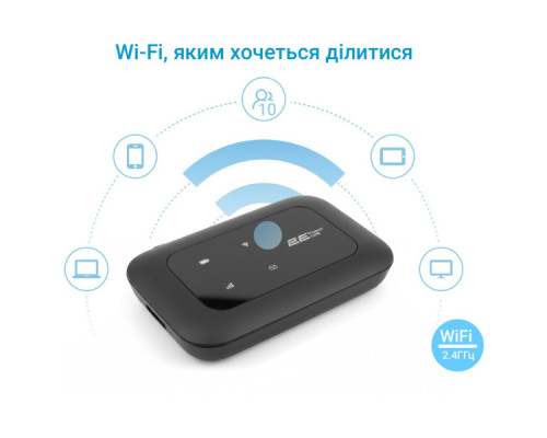 Мобільний Wi-Fi роутер 2E PowerLink MiFi-2 2025 (794300866717)