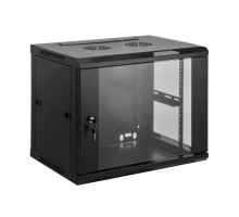 Шафа настінна Kingda 12U 19" 600x600 RAL9004 (KD-007-6612)