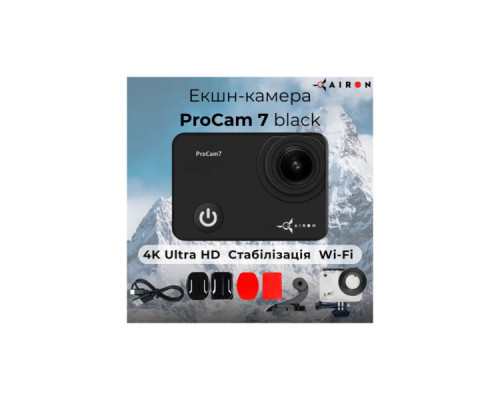 Екшн-камера AirOn ProCam 7 Black (4822356754468) Екшн-камера AirOn ProCam 7 Black (4822356754468)