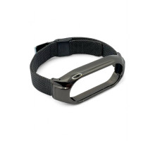 Ремінець до фітнес браслета BeCover Metal для Xiaomi Mi Smart Band 9 Black (711978)