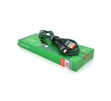 Дата кабель USB 2.0 AM to Lightning 1.2m KSC-458 JINTENG Green iKAKU (KSC-458-G-L)