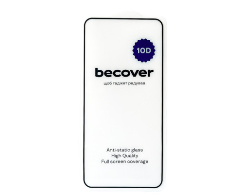 Скло захисне BeCover Samsung Galaxy S24 FE SM-S721 10D Black (712486)
