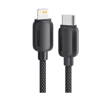 Дата кабель USB-C to Lightning 1.0m 20W black Essager (EXCTL-WL01-P)