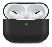 Чохол для навушників MakeFuture Apple AirPods Pro Silicone Black (MCL-AAPBK)