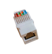 Модуль Keystone RJ45 UTP кат. 5е, Slim, безінструментальний Kingda (KD-KJ2047UC5E)