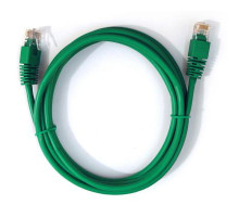 Патч-корд 0.5м, UTP, cat.5e, CCA, green Cablexpert (PP12-0.5M/G)