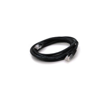 Патч-корд 3м, UTP, Cat.6, RJ45, CU, black Ritar (PCR-CU6/3Be)