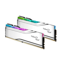 Модуль пам'яті для комп'ютера DDR5 32GB (2x16GB) 6400 MHz Trident Z5 Royal Silver G.Skill (F5-6400J3239G16GX2-TR5S)