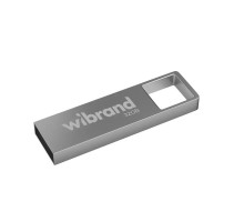 USB флеш накопичувач Wibrand 32GB Shark Silver USB 2.0 (WI2.0/SH32U4S)