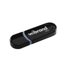 USB флеш накопичувач Wibrand 16GB Panther Black USB 2.0 (WI2.0/PA16P2B)