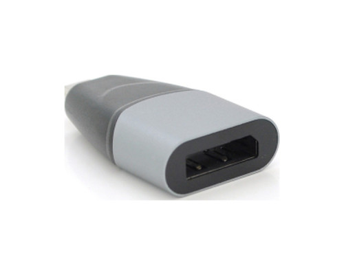 Перехідник USB-C M to DisplayPort F black-gray Voltronic (YT-A-Type-C(M)/DP(F)/27022)