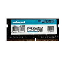 Модуль пам'яті для ноутбука SoDIMM DDR4 32GB 3200 MHz Wibrand (WI3200DDR4S/32GB)