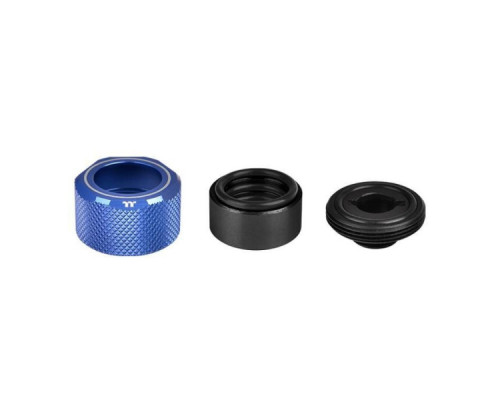 Фітинг для СВО ThermalTake Pacific C-Pro G1/4 PETG 16mm OD Fitting Kit - Blue (CL-W210-CU00BU-B)