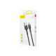 Дата кабель USB 2.0 AM to Type-C 1.0m Black-Grey Baseus (491798)