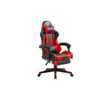 Крісло ігрове Defender Rock Black/Red (64346)
