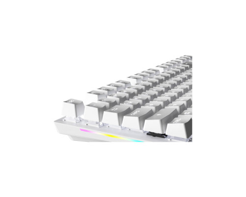 Клавіатура GamePro Genesis Joker MK124W Outemu Red Switch USB UA White (MK124W)