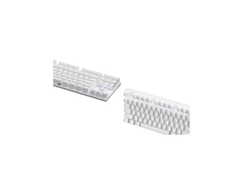 Клавіатура GamePro Genesis Joker MK124W Outemu Red Switch USB UA White (MK124W)