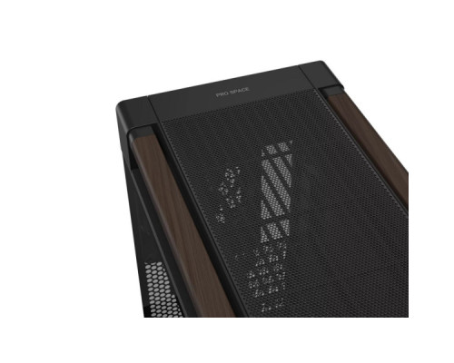 Корпус для ПК ASUS ProArt PA602 Walnut Wood Tempered Glass Modern Black (90DC00J0-B09030)