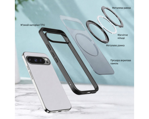 Чохол до мобільного телефона BeCover Aura Fold Google Pixel 9 Pro XL / 10 Pro XL Black (715669)