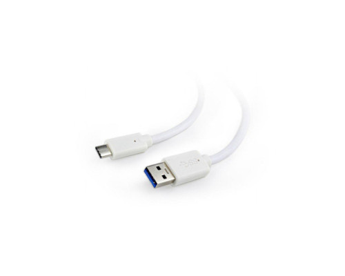 Дата кабель USB 3.0 AM to USB-C 1.8m Cablexpert (CCP-USB3-AMCM-6-W)