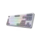 Клавіатура Hator Rockfall 3 Mecha TKL QMK/VIA Orange Wireless White (HTK851UA)