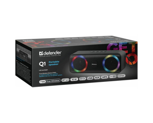Акустична система Defender Q1 10Вт Black (65301)