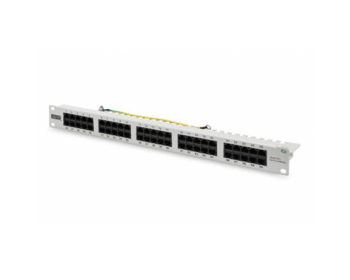 Патч-панель Digitus 19" 1U 50 портов cat.3 UTP в сборе, grey (DN-91350-1)