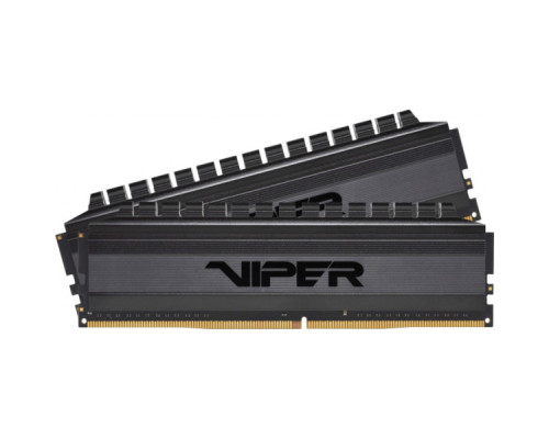 Модуль пам'яті для комп'ютера DDR4 32GB (2x16GB) 3000 MHz Viper 4 Blackout Patriot (PVB432G300C6K)