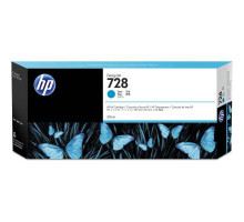 Картридж HP DJ No.728 Cyan, DesignJet T730/T830 300 ml (F9K17A)