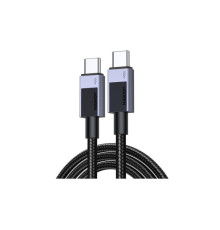 Дата кабель USB-C to USB-C 3.0m 100W L512 gray Ugreen (45065)