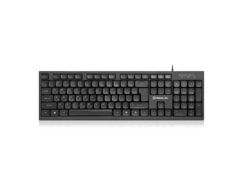 Клавіатура REAL-EL RK-510 USB Black (EL123100053)