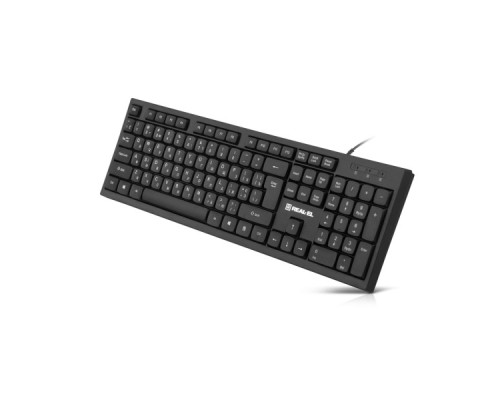 Клавіатура REAL-EL RK-510 USB Black (EL123100053)